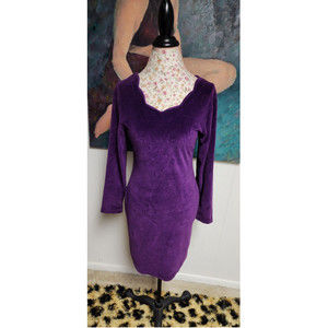 Vintage Diana Marco velvet dress